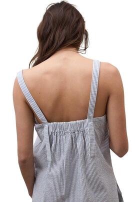 Top Ecoalf Aria estampado de rayas para mujer