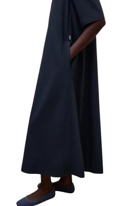 Vestido Ecoalf Martina marino para mujer