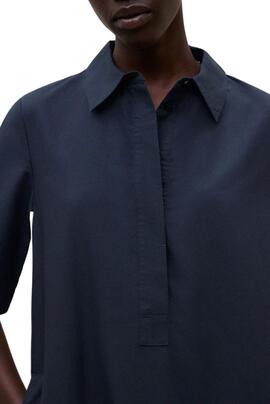 Vestido Ecoalf Martina marino para mujer