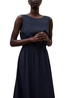 Vestido Ecoalf Vittoria marino para mujer