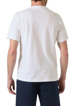 Camiseta Helly Hansen Hudson blanco para hombre