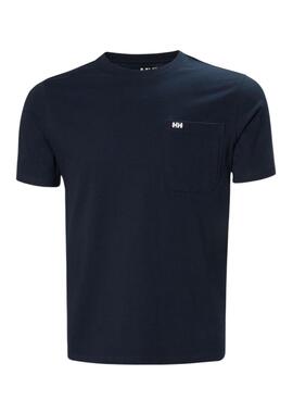 Camiseta Helly Hansen Hudson azul marino para hombre