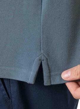 Polo Helly Hansen Hudson washed azul para hombre