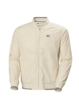 Cazadora bomber Helly Hansen Marine beige para hombre