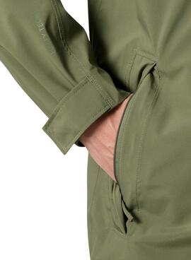Chubasquero Helly Hansen Brussel verde para hombre