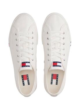 Zapatillas Tommy Jeans Archive Y2K blanco para mujer