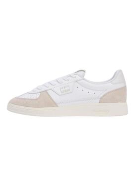 Zapatillas Tommy Jeans The Greenwich leather blanco para mujer