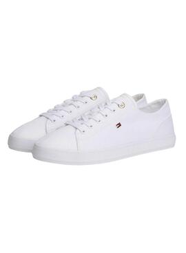 Zapatillas Tommy Hilfiger Foxing blanco para mujer