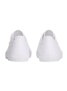 Zapatillas Tommy Hilfiger Foxing blanco para mujer