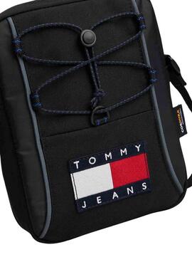 Bolso Tommy Jeans Archive Reporter negro para hombre