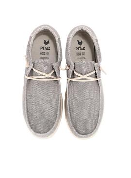 Zapatos Walkin Pitas Kilda gris para hombre