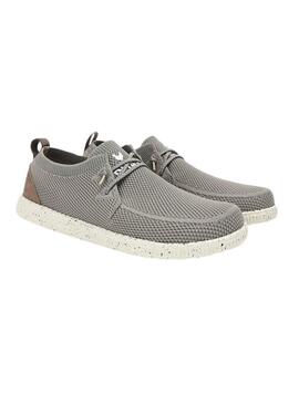 Zapatos Walkin Pitas Fly Washed gris topo para hombre