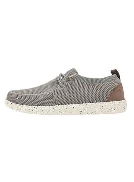 Zapatos Walkin Pitas Fly Washed gris topo para hombre