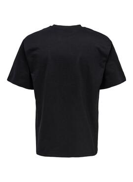 Camiseta Only and Sons Fred negro para hombre