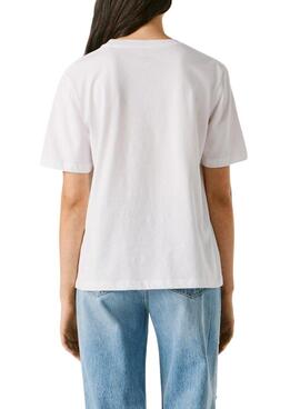 Camiseta Pepe Jeans Martha blanco para mujer