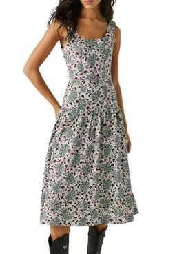 Vestido Pepe Jeans Chelsea verde para mujer