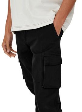 Pantalón Only and Sons Cam cargo negro para hombre