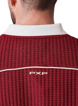 Polo Project x Paris Knockout granate para hombre