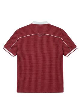 Polo Project x Paris Knockout granate para hombre