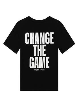 Camiseta Project x Paris boxy Essentials negro para hombre