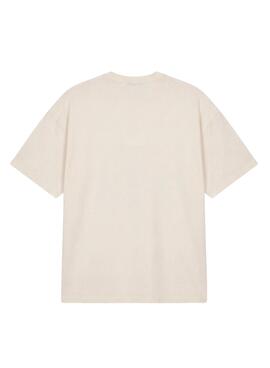 Camiseta Project x Paris Varsity PXP beige para hombre  