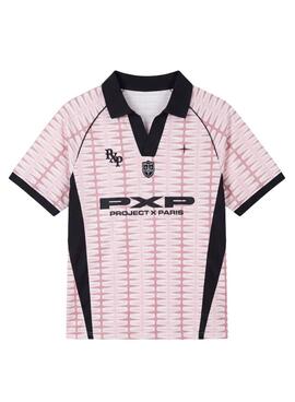 Polo Project x Paris Training rosa para hombre
