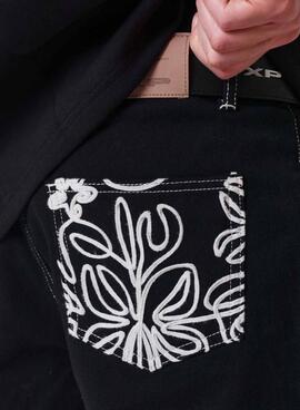 Bermudas Project x Paris Bandana negro para hombre