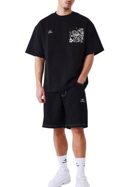 Bermudas Project x Paris Bandana negro para hombre