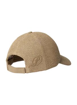 Gorra Pepe Jeans Gwen beige para mujer