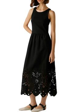 Vestido Pepe Jeans Naomi negro para mujer