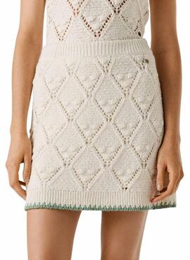 Falda Pepe Jeans Kaira blanco para mujer