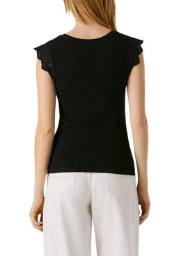 Camiseta Pepe Jeans Mireya negro para mujer