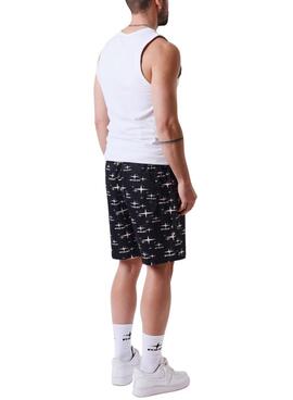 Bañador Project x Paris Starfield negro estampado para hombre