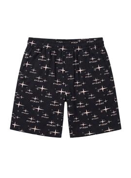 Bañador Project x Paris Starfield negro estampado para hombre