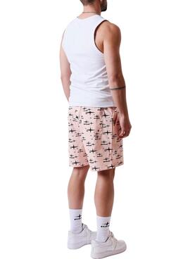 Bañador Project x Paris Starfield rosa estampado para hombre