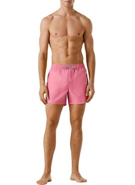 Bañador Pepe Jeans Logo rosa para hombre