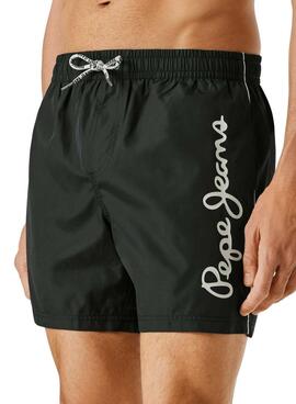 Bañador Pepe Jeans Logo negro para hombre