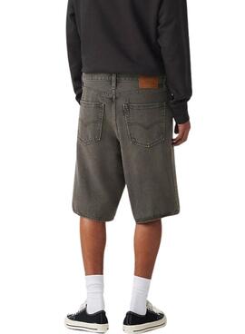 Shorts Denim Levis 478 Baggy negro para hombre