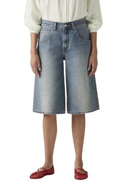 Shorts Levis Super Baggy Jort denim para mujer