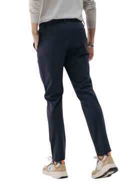 Pantalón El Pulpo técnico ultraligero azul marino para hombre