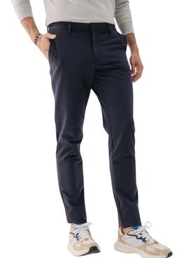 Pantalón El Pulpo técnico ultraligero azul marino para hombre