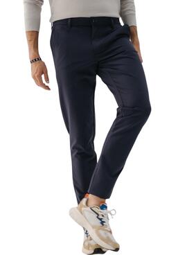 Pantalón El Pulpo técnico ultraligero azul marino para hombre