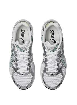 Zapatillas Asics Gel 1130 blanco y turquesa para mujer