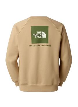 Sudadera The North Face Box beige para hombre