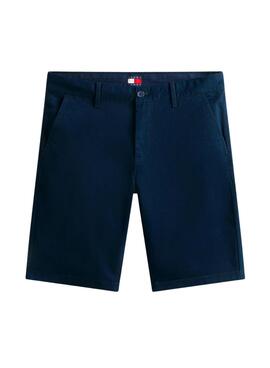 Bermudas Tommy Jeans Scanton azul marino para hombre