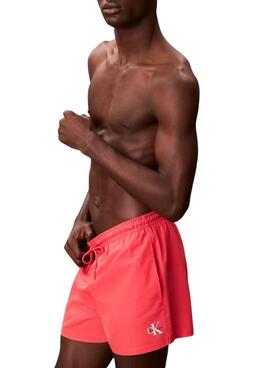 Bañador Calvin Klein Jeans coral para hombre