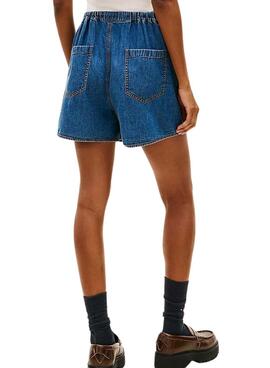 Shorts Tommy Jeans Chambray para mujer