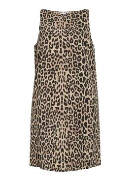 Vestido Vila Viprisilla print leopardo para mujer