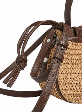 Bolso Pieces Ballan beige para mujer