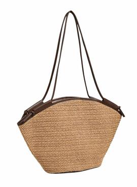 Bolso Pieces Ballan Baga beige para mujer